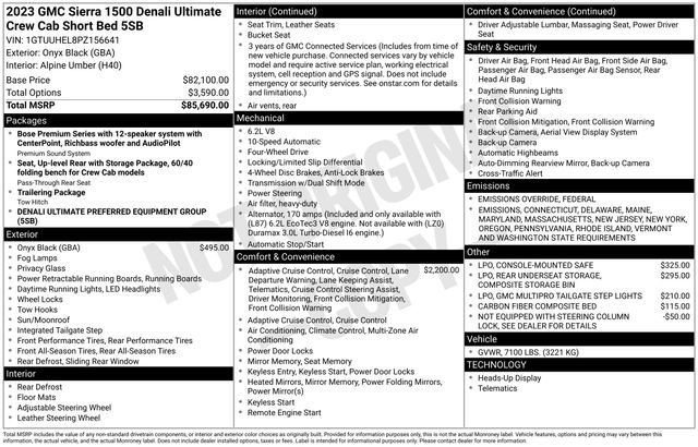 Certified 2023 GMC Sierra 1500 Denali Ultimate image 30