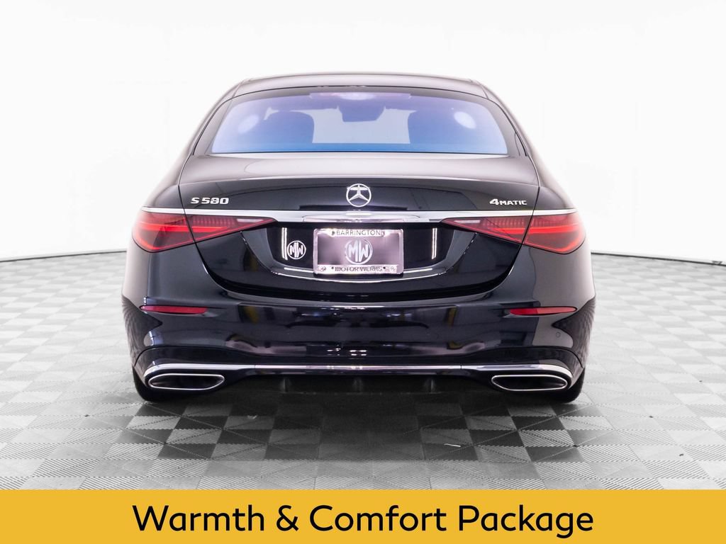 Used 2024 Mercedes-Benz S 580 4MATIC Sedan image 4