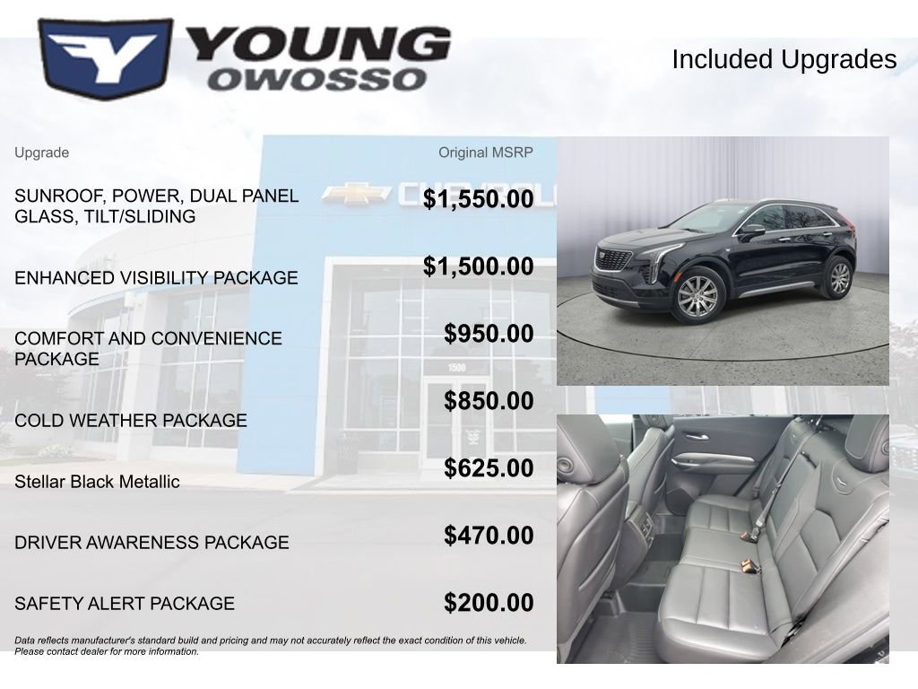 Certified 2022 Cadillac XT4 Premium Luxury w/ Enhanced Visibility Package image 4