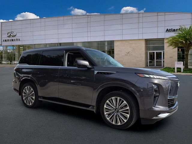 Used 2025 INFINITI QX80 Luxe w/ Cargo Package AWD/4WD video 2