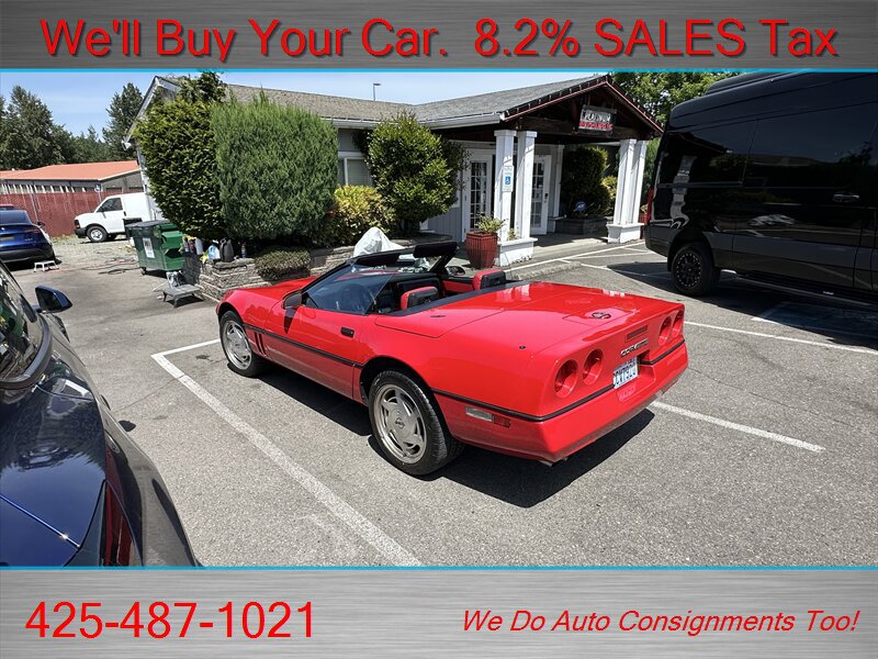 Used 1989 Chevrolet Corvette Convertible RWD image 5
