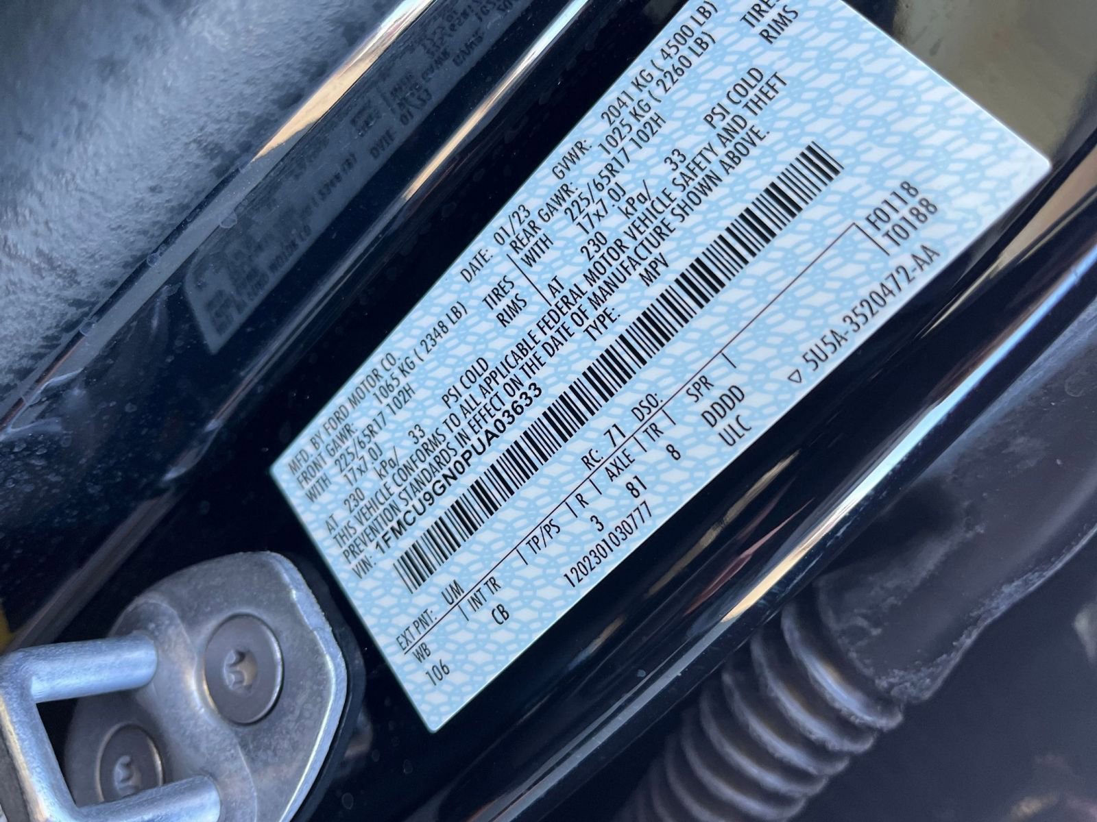 Used 2023 Ford Escape Active image 29