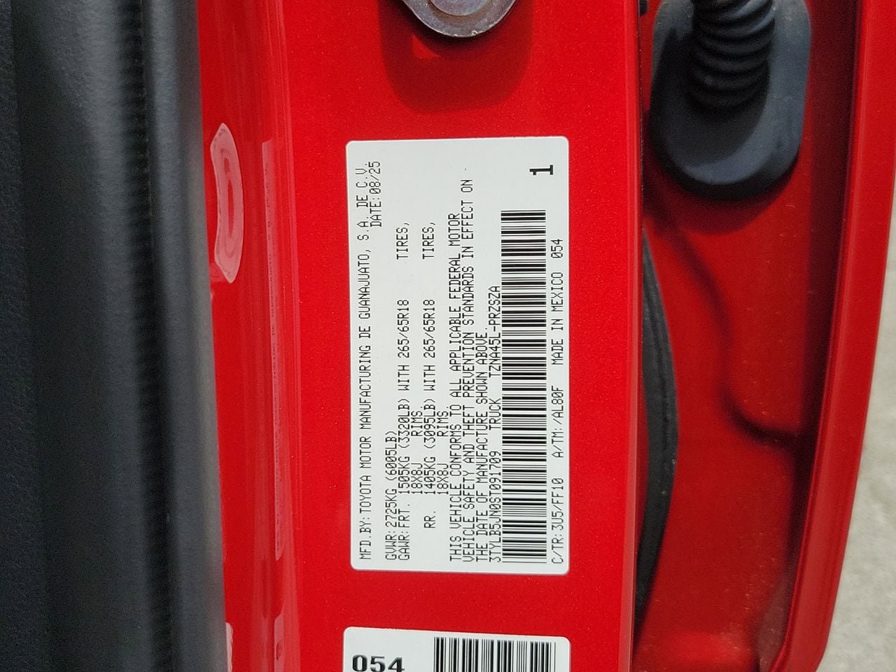 New 2025 Toyota Tacoma SR5 AWD/4WD image 28