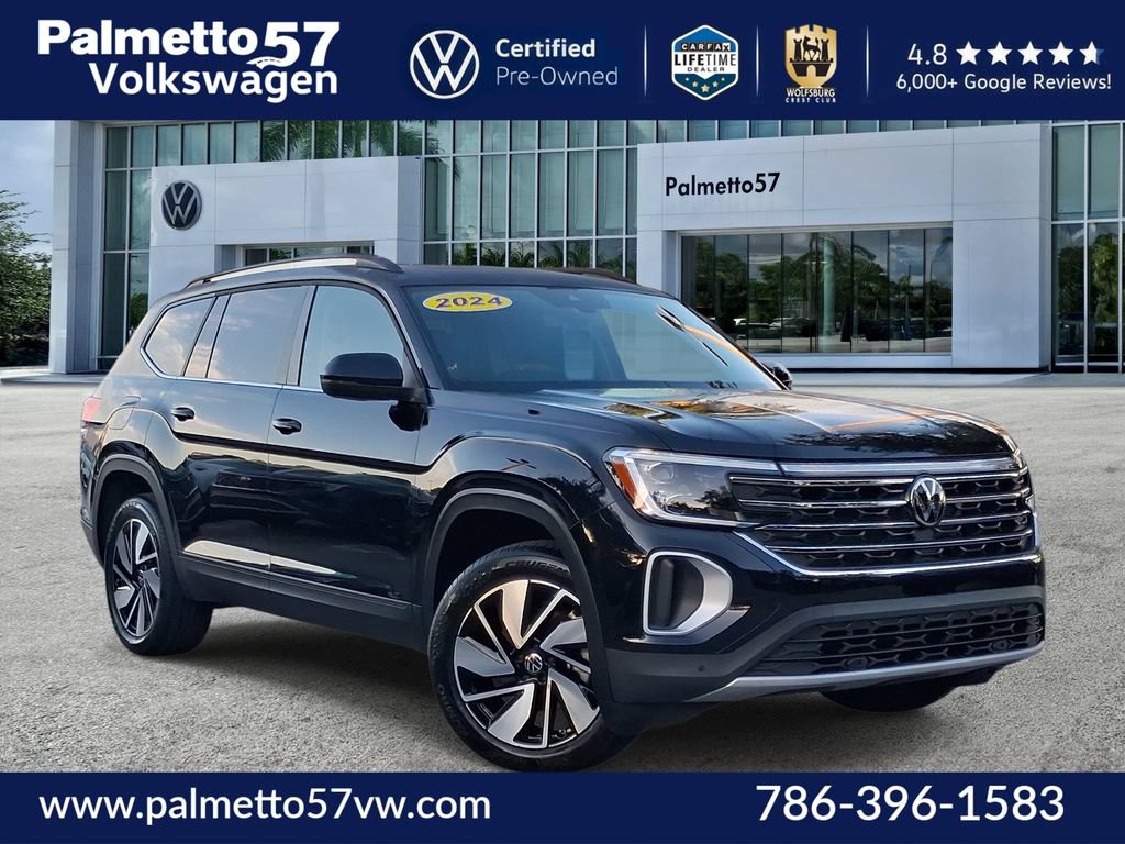 Certified 2024 Volkswagen Atlas SE FWD image 1