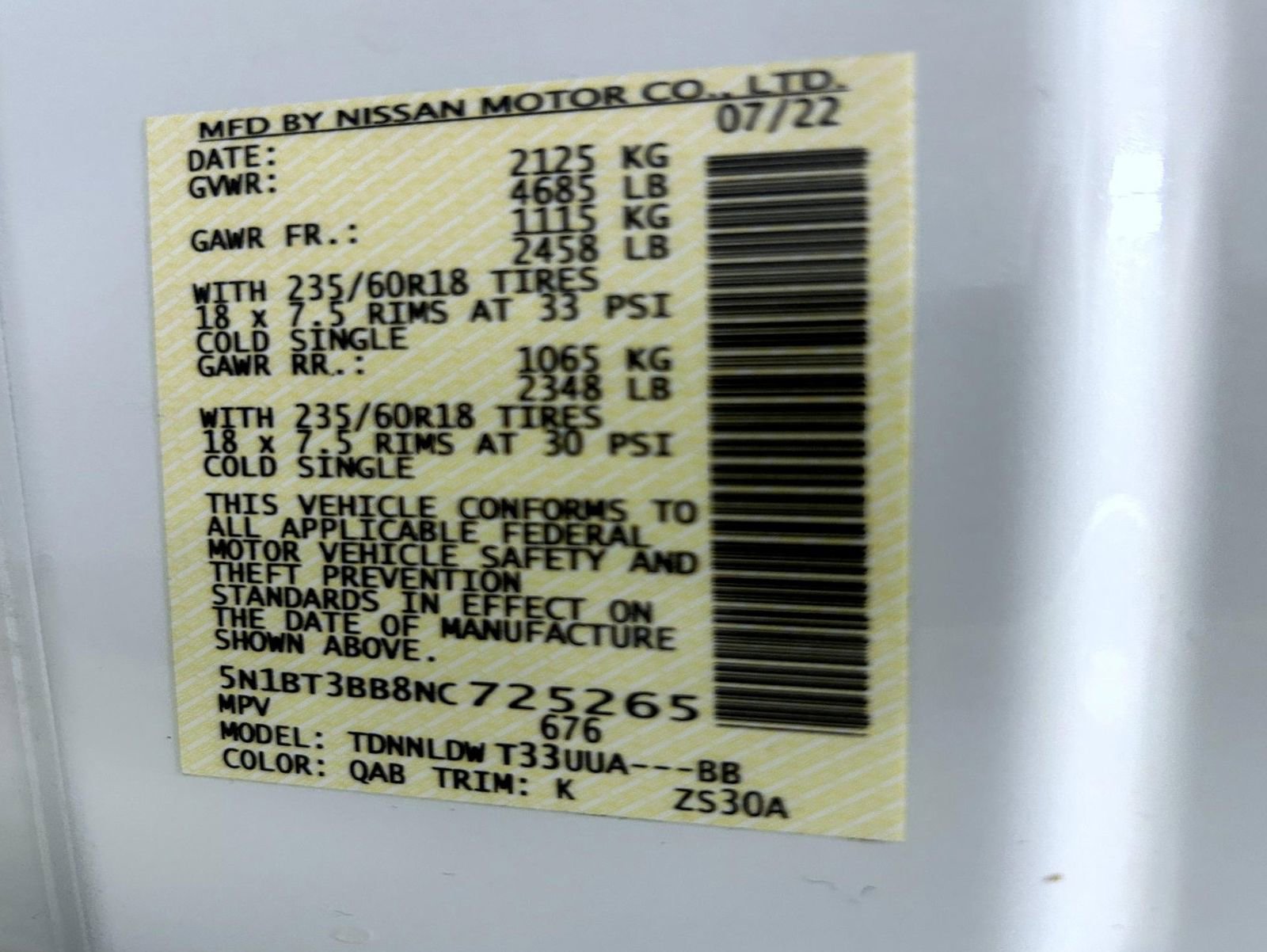 Used 2022 Nissan Rogue SV image 26