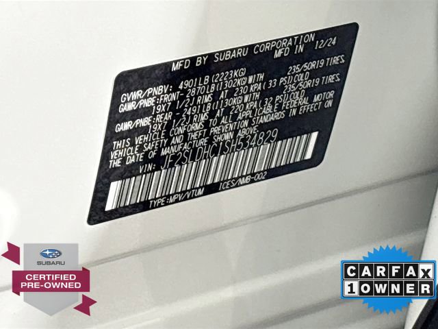 Certified 2025 Subaru Forester Sport w/ Popular Package #1 image 34