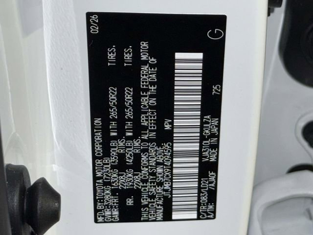 New 2026 Lexus LX 600 F Sport AWD/4WD image 20