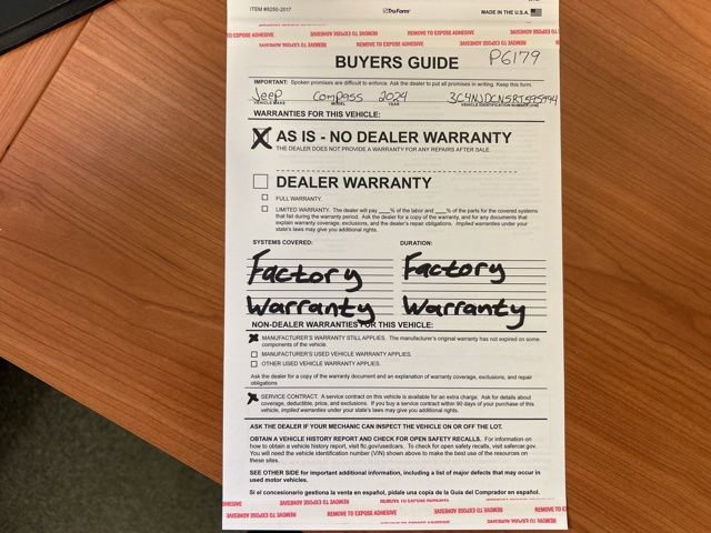 Used 2024 Jeep Compass Limited image 22