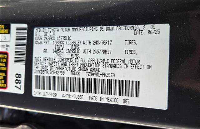 Certified 2025 Toyota Tacoma SR5 RWD image 23