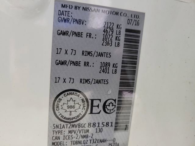 Used 2016 Nissan Rogue SV image 35