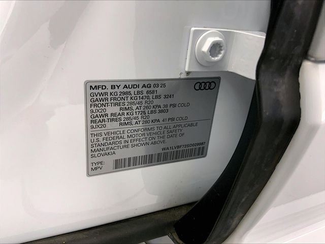 Certified 2025 Audi Q7 3.0T Premium Plus w/ Premium Plus Package image 36