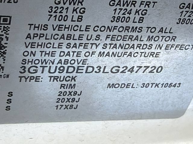 Used 2020 GMC Sierra 1500 SLT AWD/4WD image 31