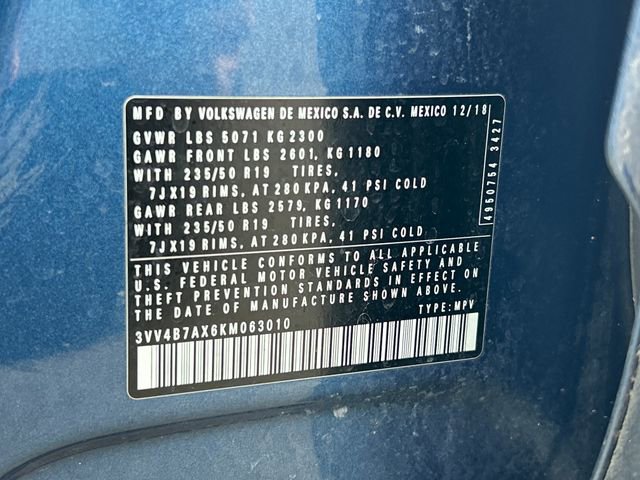 Used 2019 Volkswagen Tiguan SEL Premium image 21