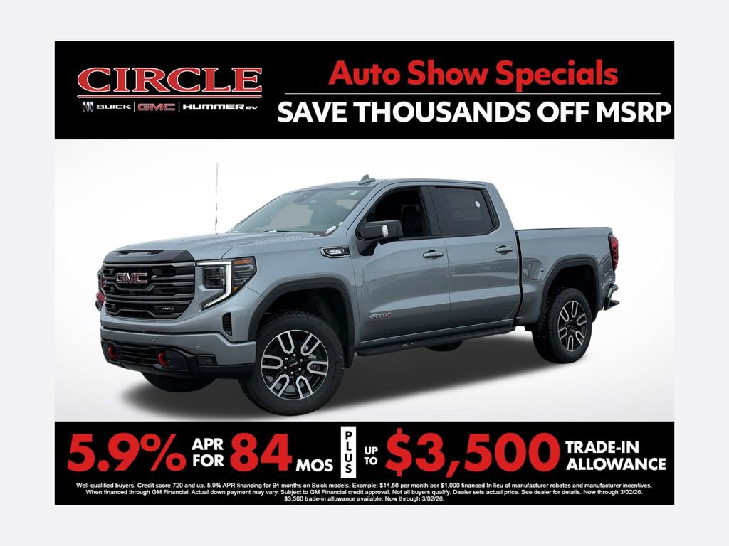 New 2026 GMC Sierra 1500 AT4 w/ AT4 Premium Package