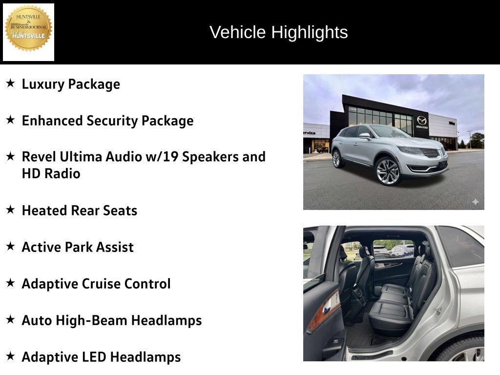 Used 2016 Lincoln MKX Reserve w/ Luxury Package AWD/4WD image 13
