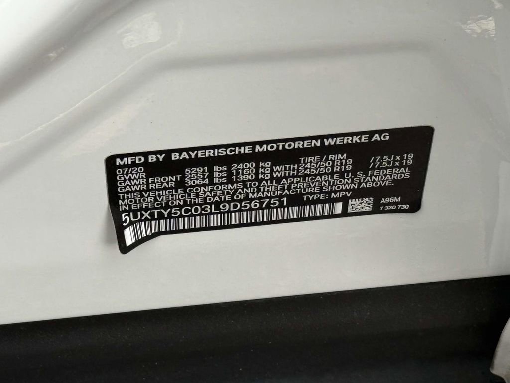 Used 2020 BMW X3 xDrive30i w/ Premium Package AWD/4WD image 32