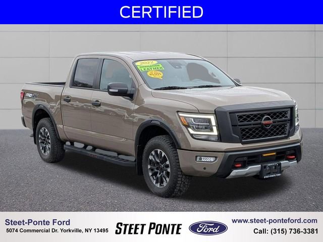 Used 2022 Nissan Titan PRO-4X w/ Pro-4x Convenience Package AWD/4WD image 1