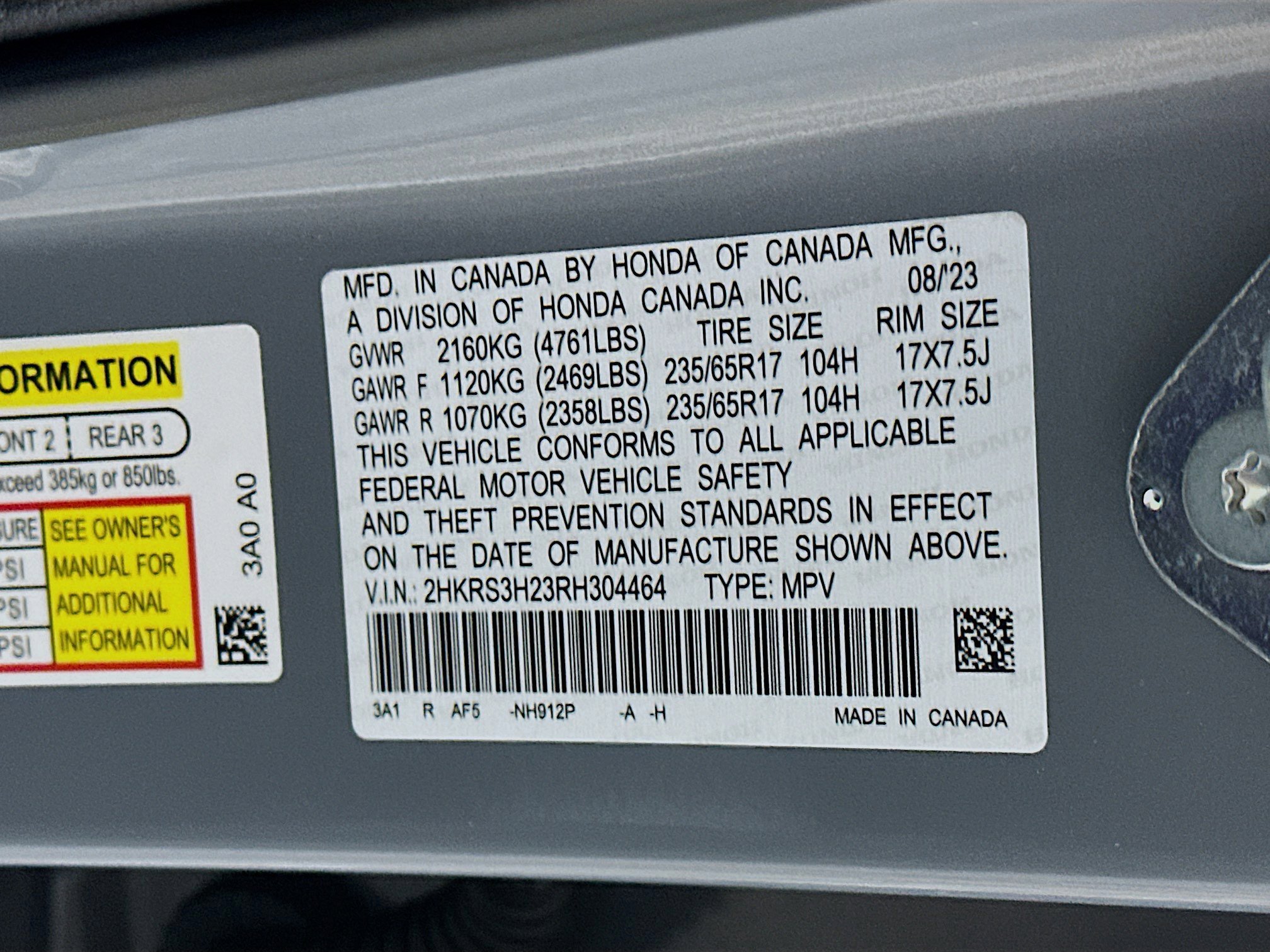 Used 2024 Honda CR-V LX image 12