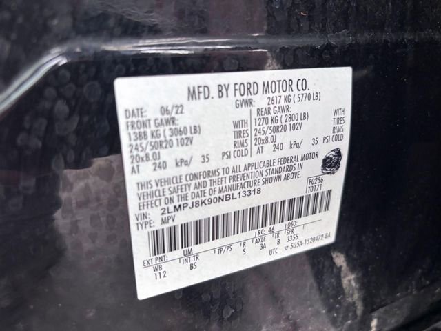 Used 2022 Lincoln Nautilus Reserve w/ Cargo Utility Package image 32