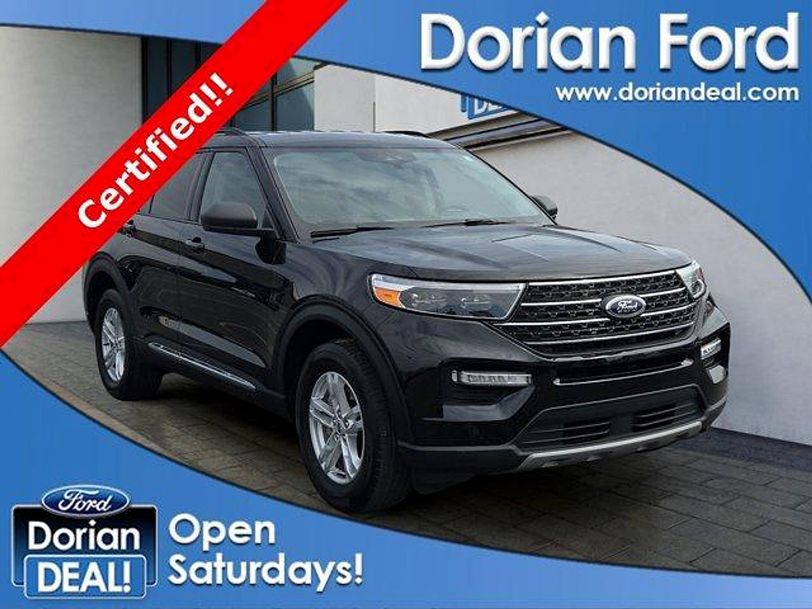 Certified 2023 Ford Explorer XLT w/ Equipment Group 202A
