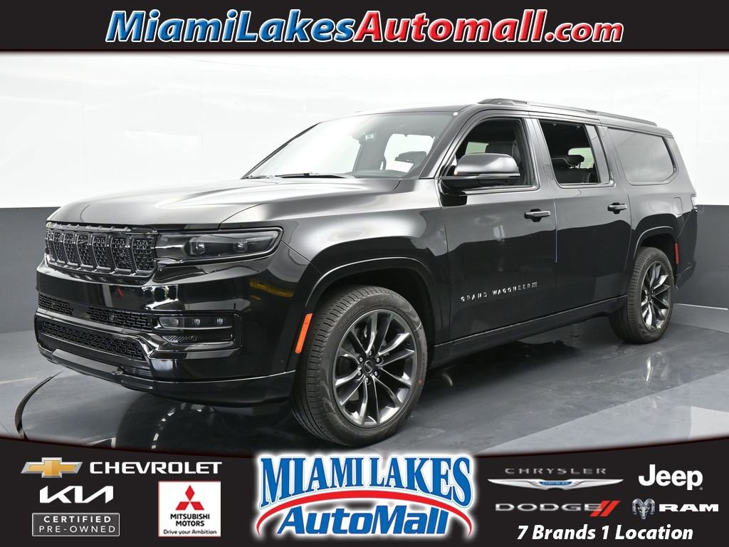Used 2024 Jeep Grand Wagoneer L Series II w/ Quick Order Packagew 28T