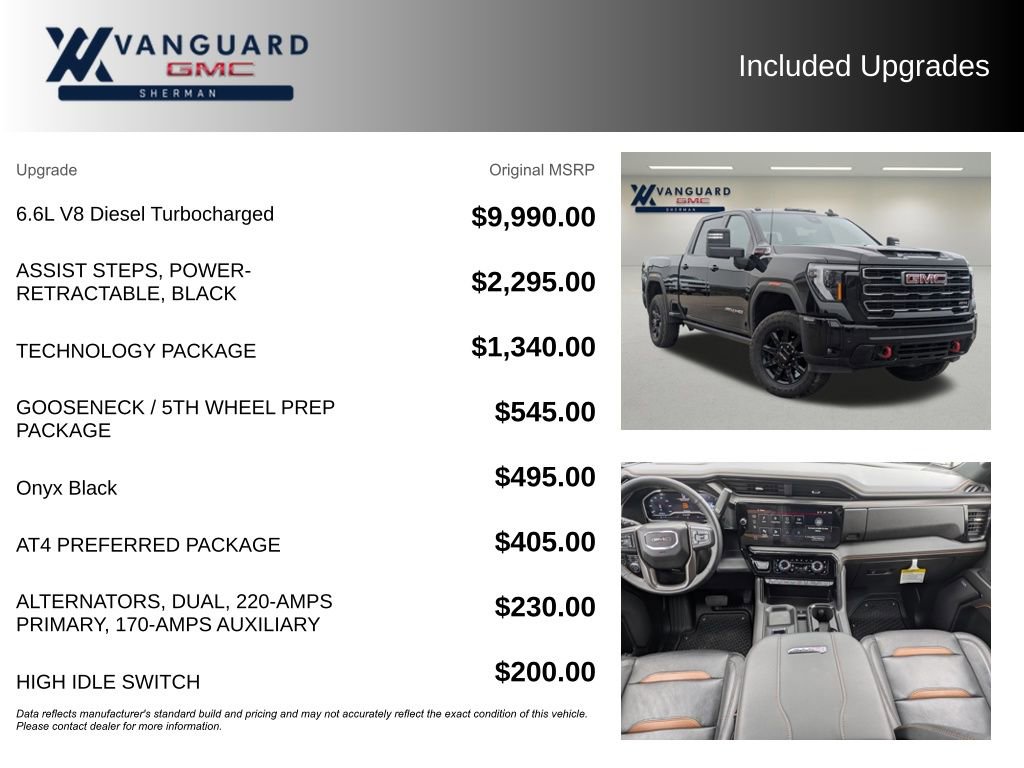 Used 2025 GMC Sierra 3500 AT4 w/ Technology Package image 9