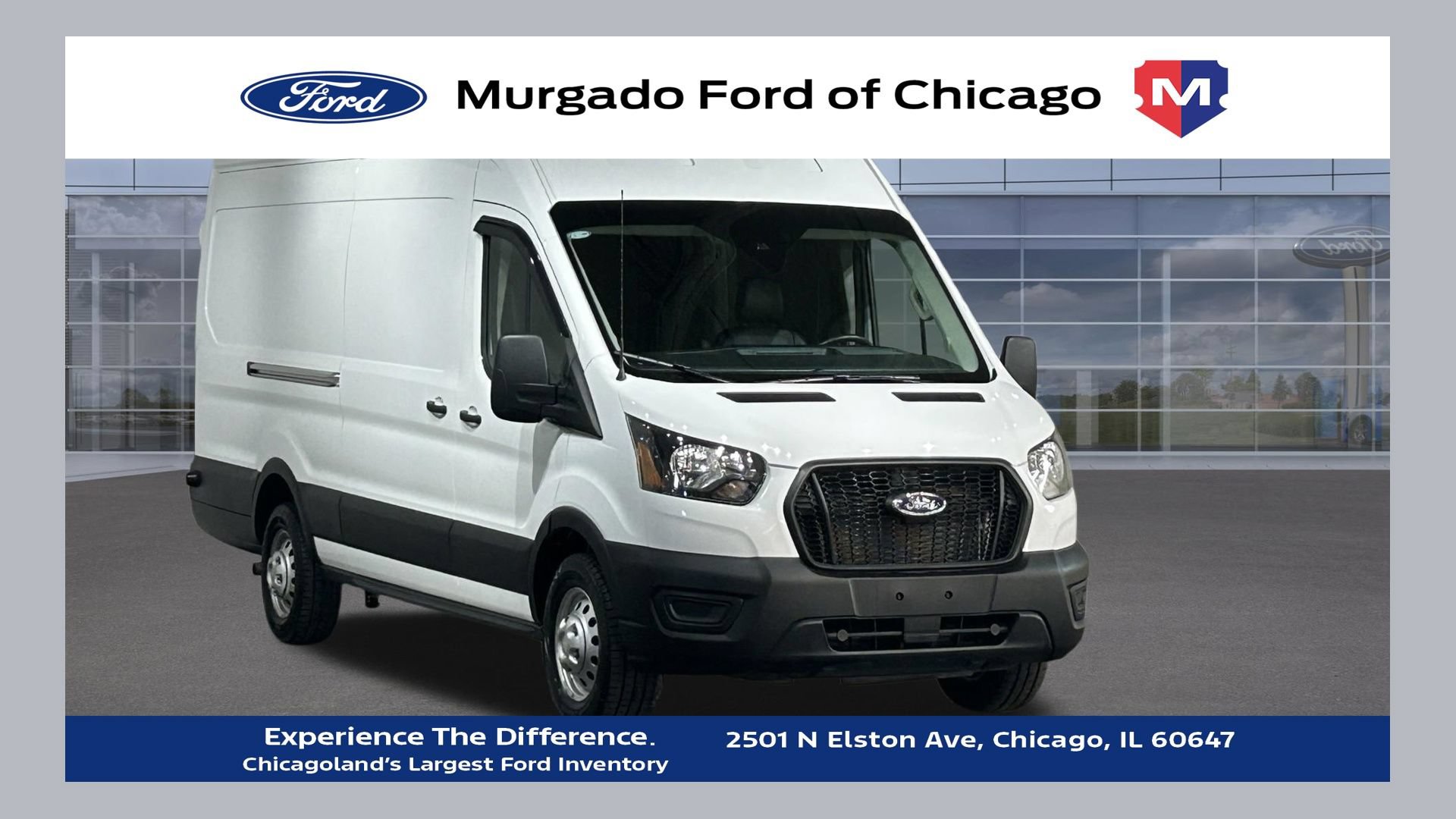 Used 2024 Ford Transit 350 148 High Roof Extended AWD image 1