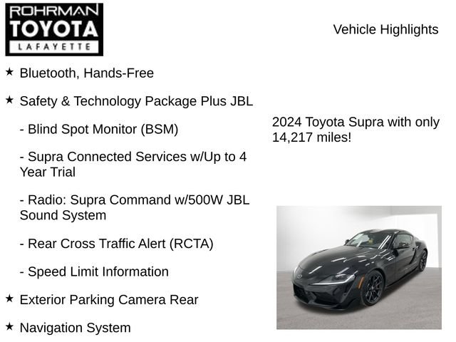 Used 2024 Toyota Supra RWD image 7