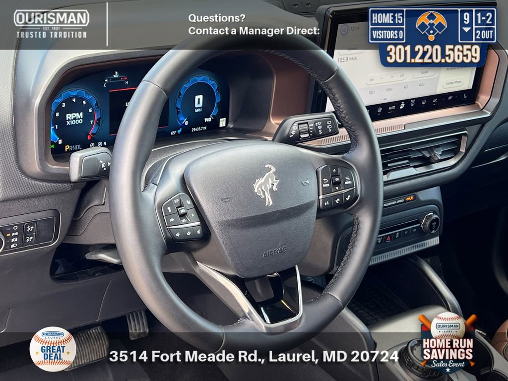 Used 2025 Ford Bronco Sport Outer Banks w/ Outer Banks Tech Package+ image 9