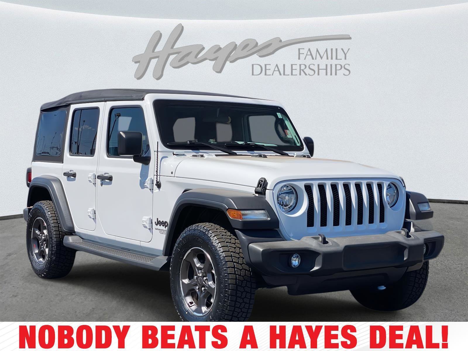 Used 2020 Jeep Wrangler Unlimited Sport image 1