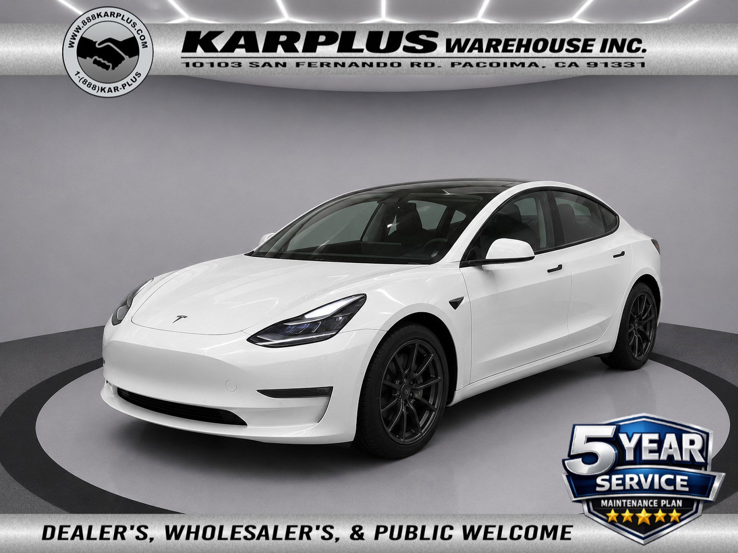 Used 2021 Tesla Model 3 Standard Range Plus