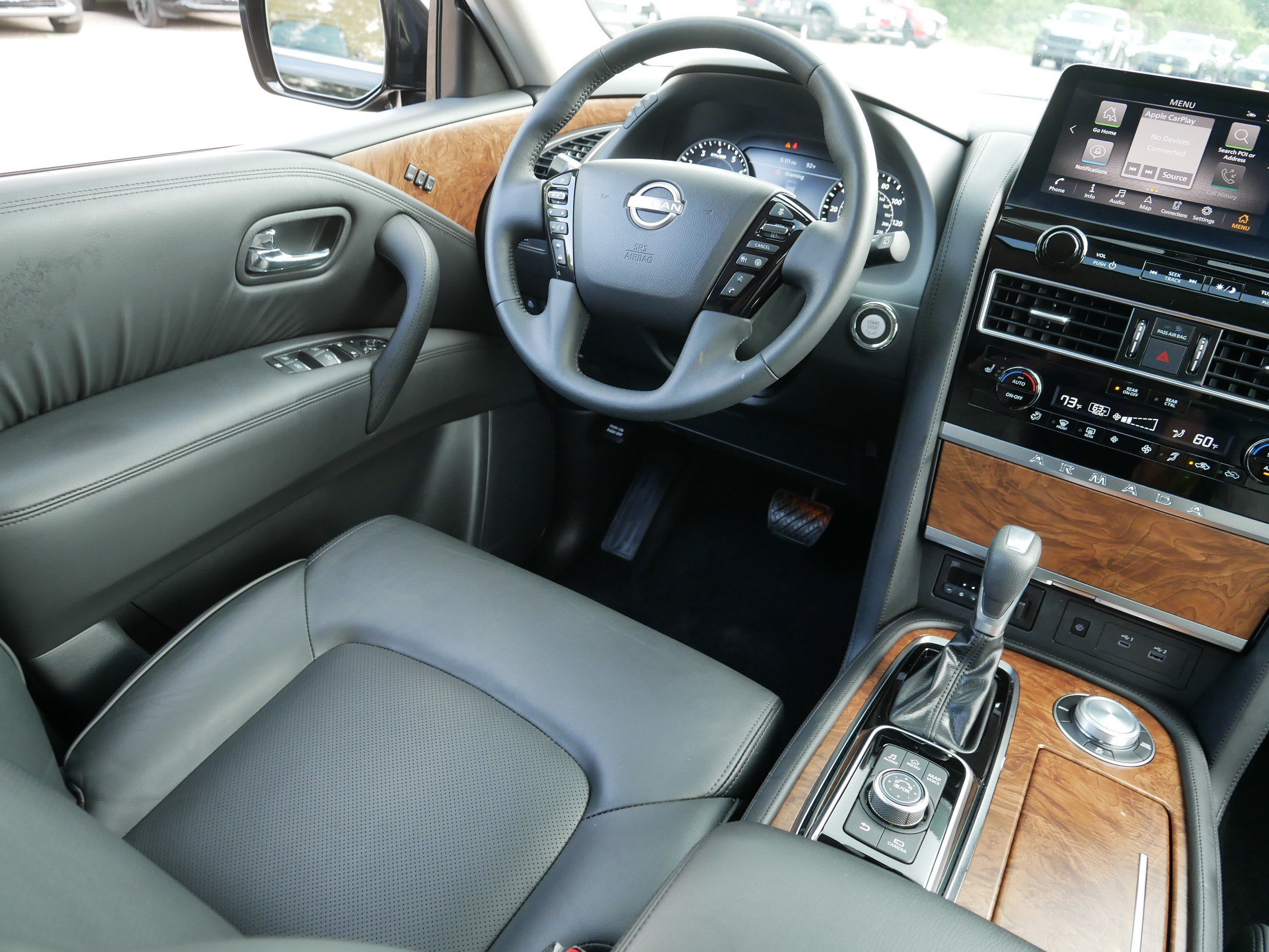 Certified 2024 Nissan Armada SL w/ Captain's Chairs Package AWD/4WD image 9