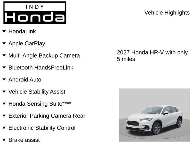 New 2027 Honda HR-V LX image 7