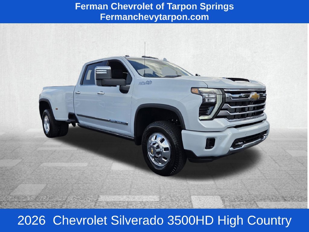 New 2026 Chevrolet Silverado 3500 High Country w/ High Country Premium Package