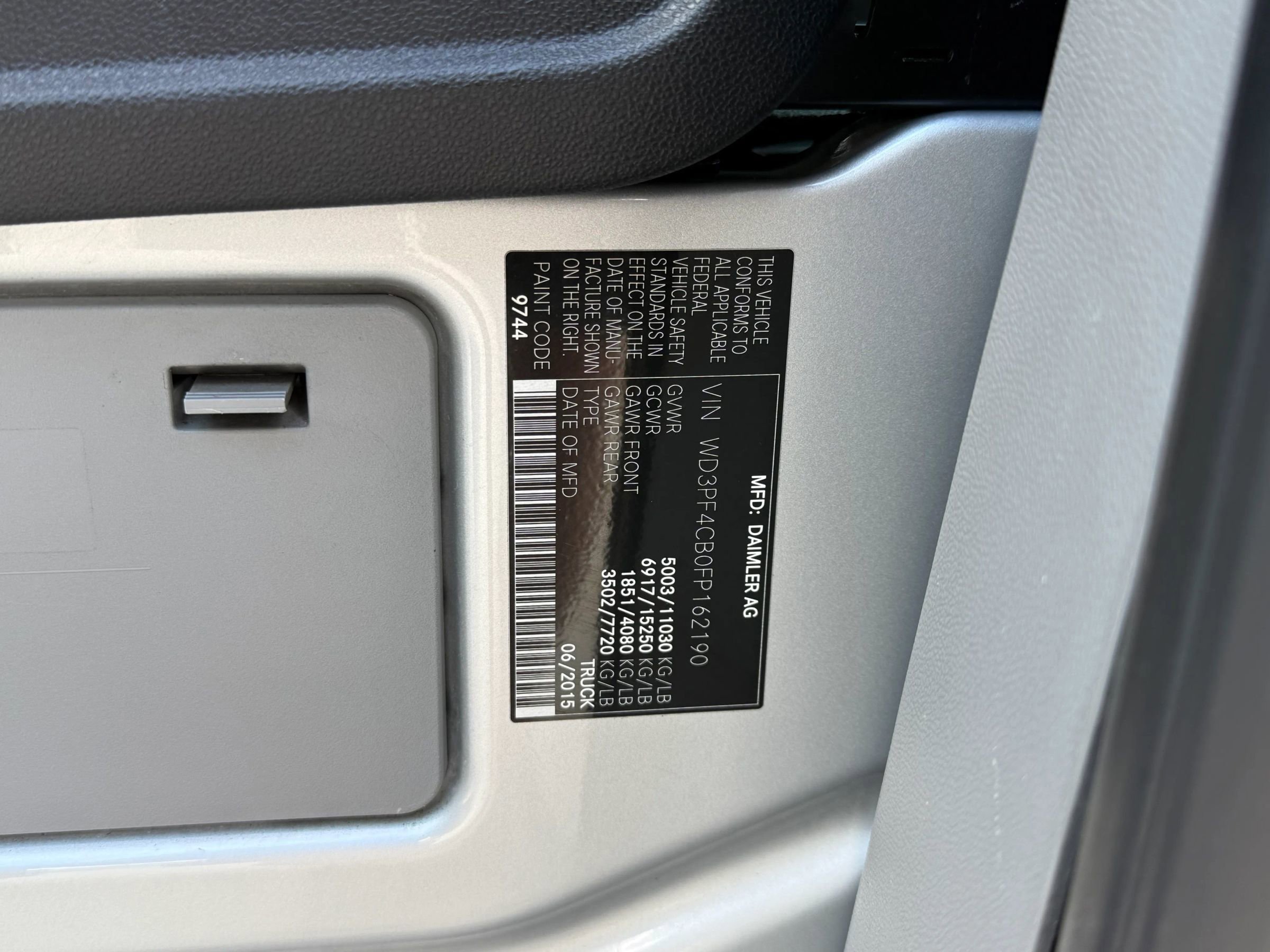 Used 2015 Mercedes-Benz Sprinter 3500 w/ Window Fleet Package image 26