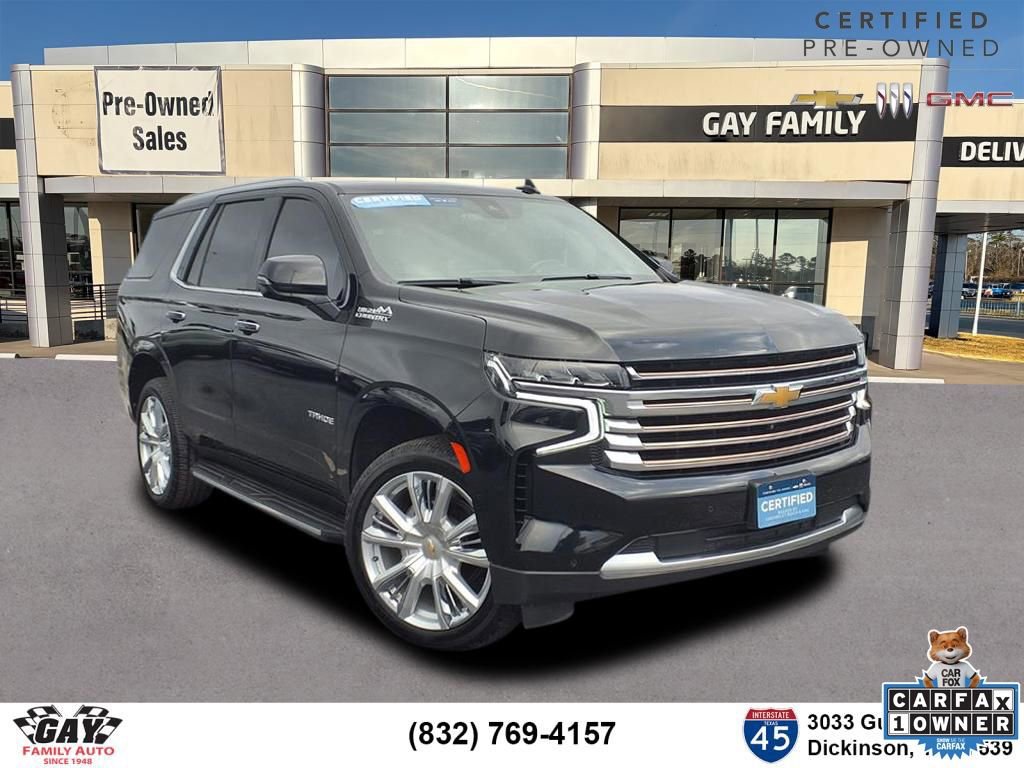 Certified 2022 Chevrolet Tahoe High Country