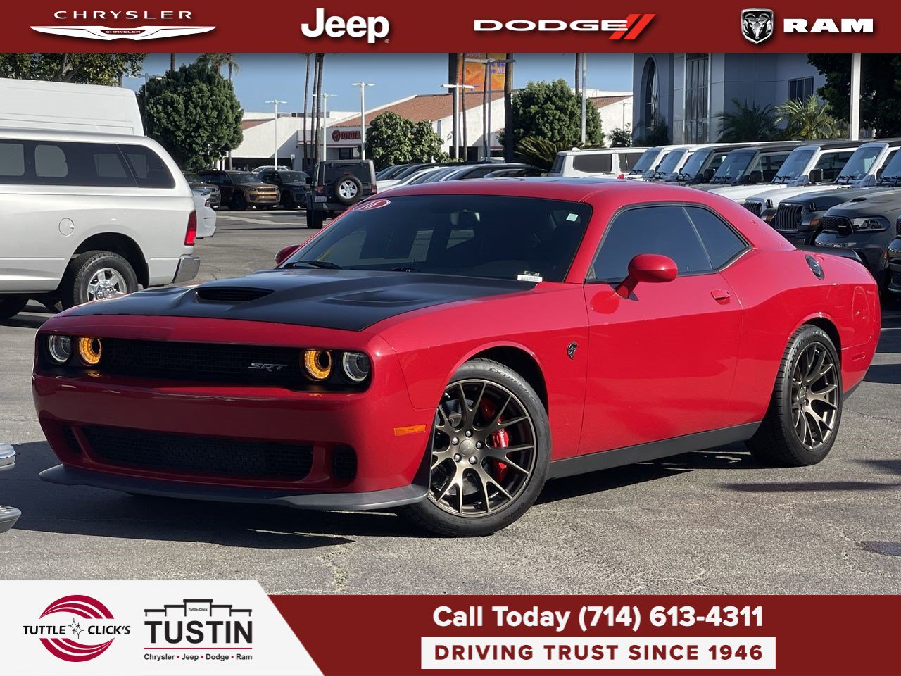 Used 2016 Dodge Challenger SRT Hellcat