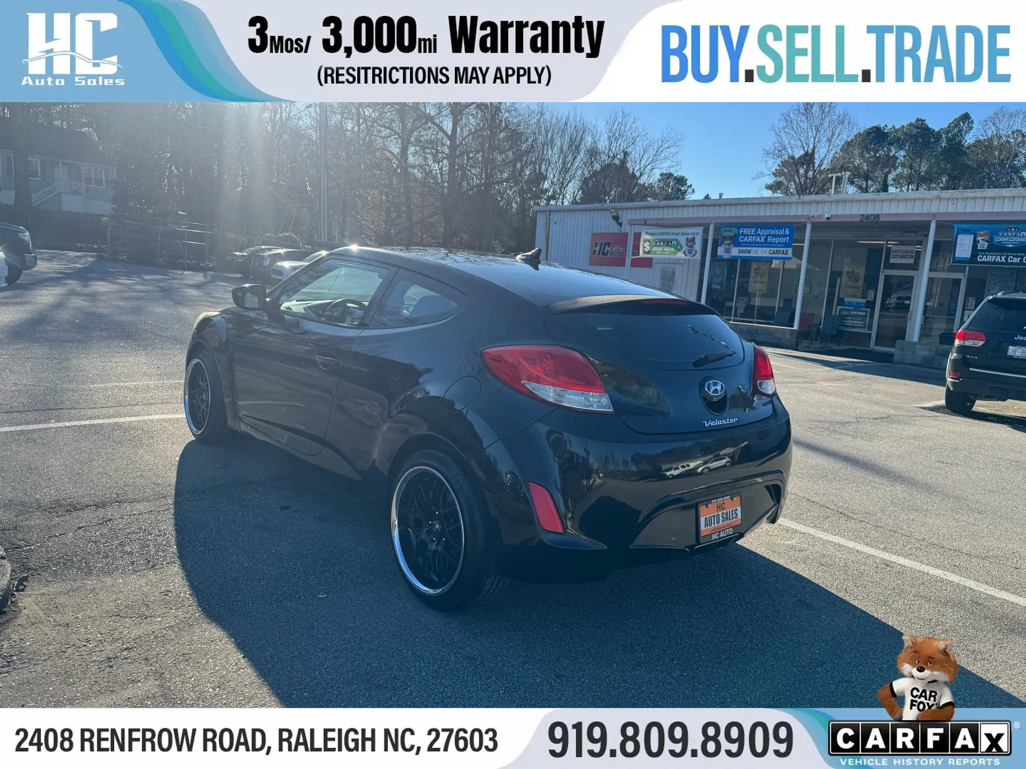 Used 2016 Hyundai Veloster w/ Option Group 02 image 3