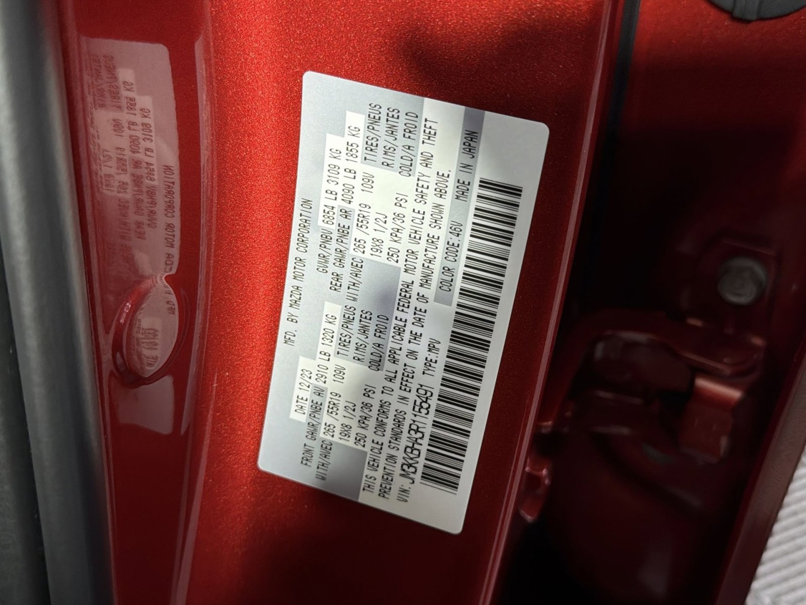 Used 2024 MAZDA CX-90 Plug-In Hybrid w/ Preferred AWD/4WD image 38