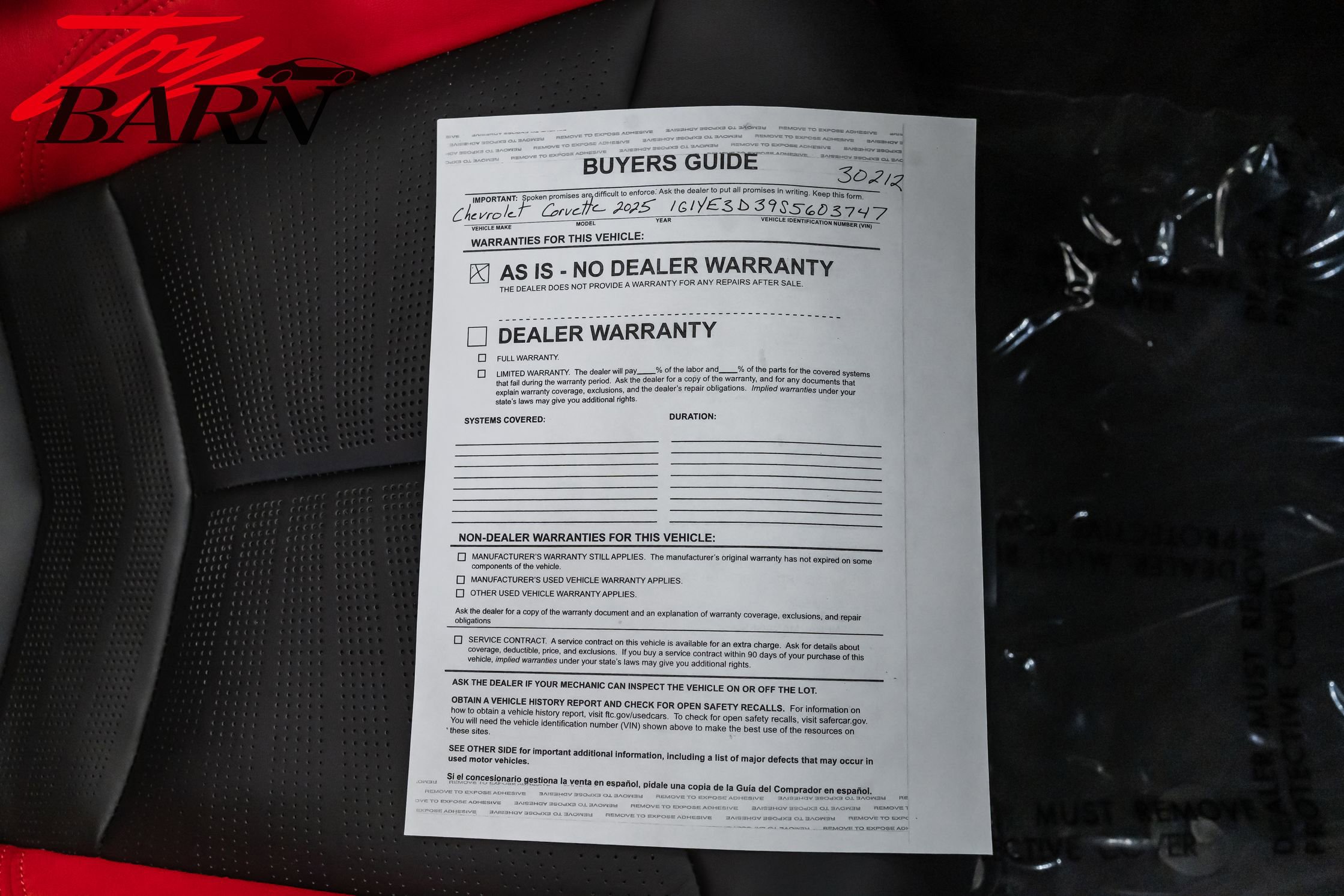 Used 2025 Chevrolet Corvette Z06 w/ Battery Protection Package RWD image 56