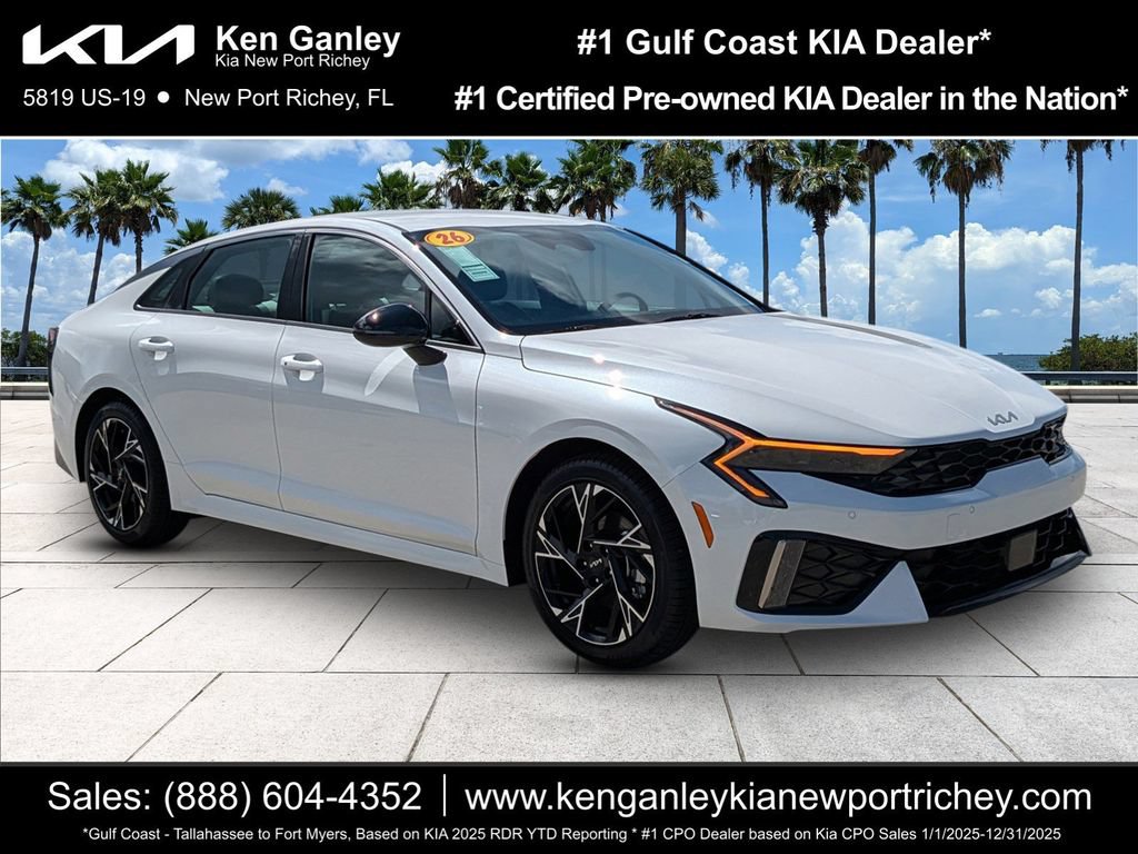 Certified 2026 Kia K5 GT-Line AWD/4WD image 1