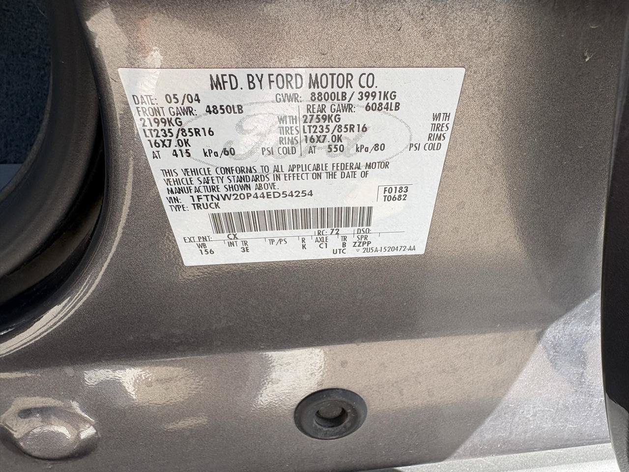 Used 2004 Ford F250 XLT RWD image 21