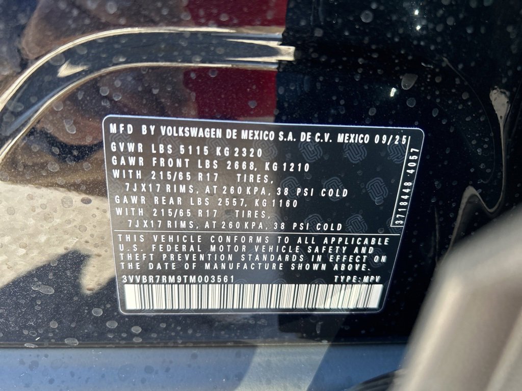 New 2026 Volkswagen Tiguan S image 37