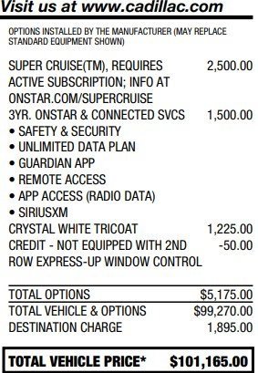 Used 2023 Cadillac Escalade Sport image 3