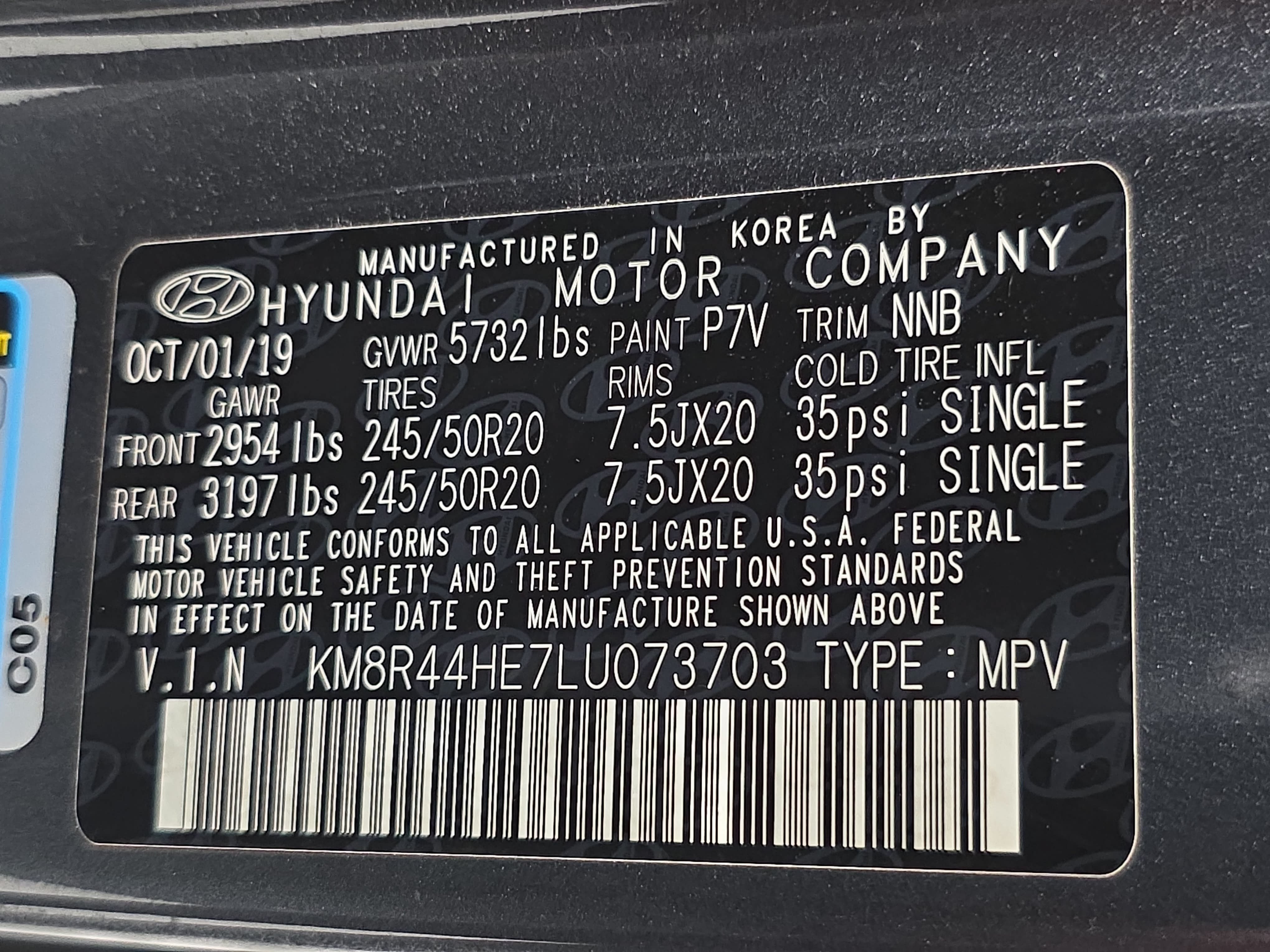 Used 2020 Hyundai Palisade SEL w/ Premium Package FWD image 35