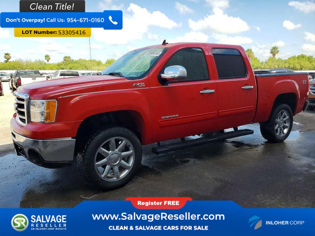 Used 2013 GMC Sierra 1500 SLE w/ Power Tech Package AWD/4WD image 1