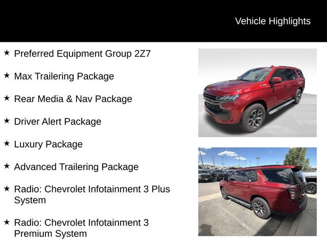 Used 2021 Chevrolet Tahoe Z71 w/ Luxury Package AWD/4WD image 8