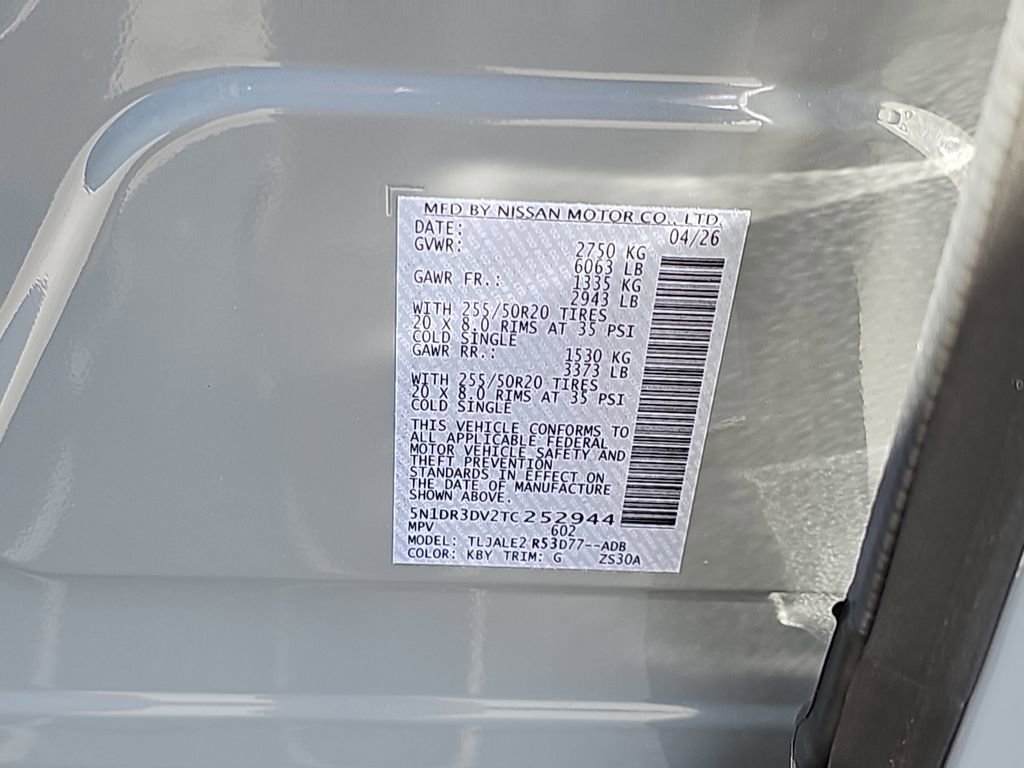 New 2026 Nissan Pathfinder Platinum FWD image 40