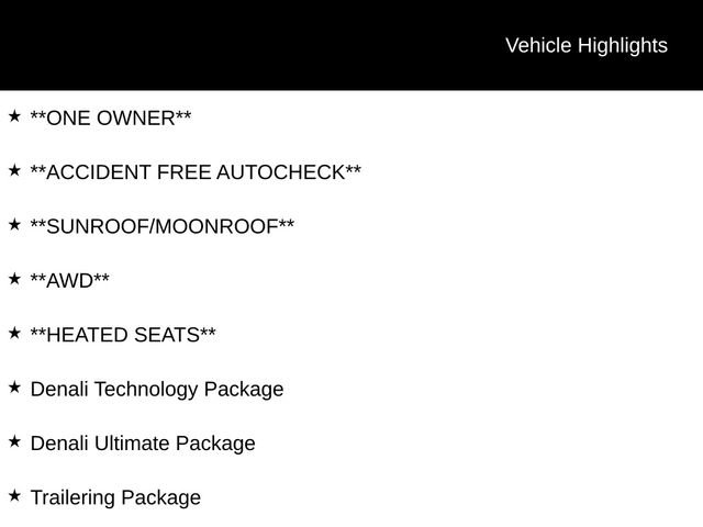 Used 2023 GMC Acadia Denali w/ Denali Ultimate Package AWD/4WD image 4