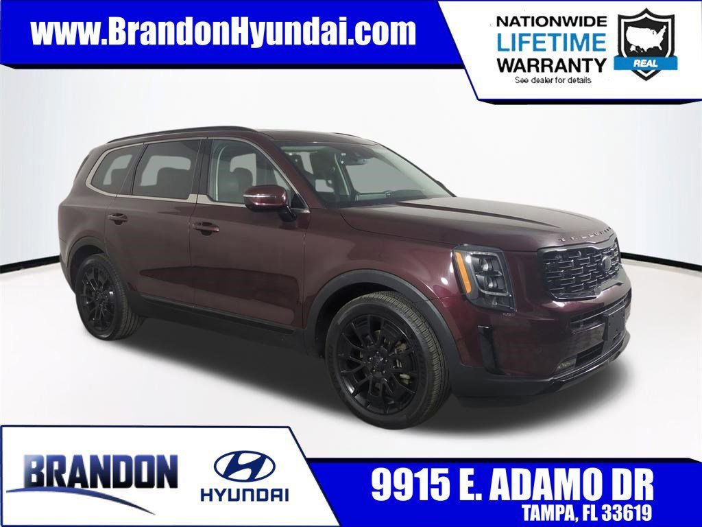 Used 2021 Kia Telluride SX w/ Nightfall Edition Package AWD/4WD image 1